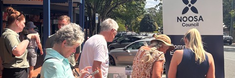 Community Engagement Pop-up at Cooroy